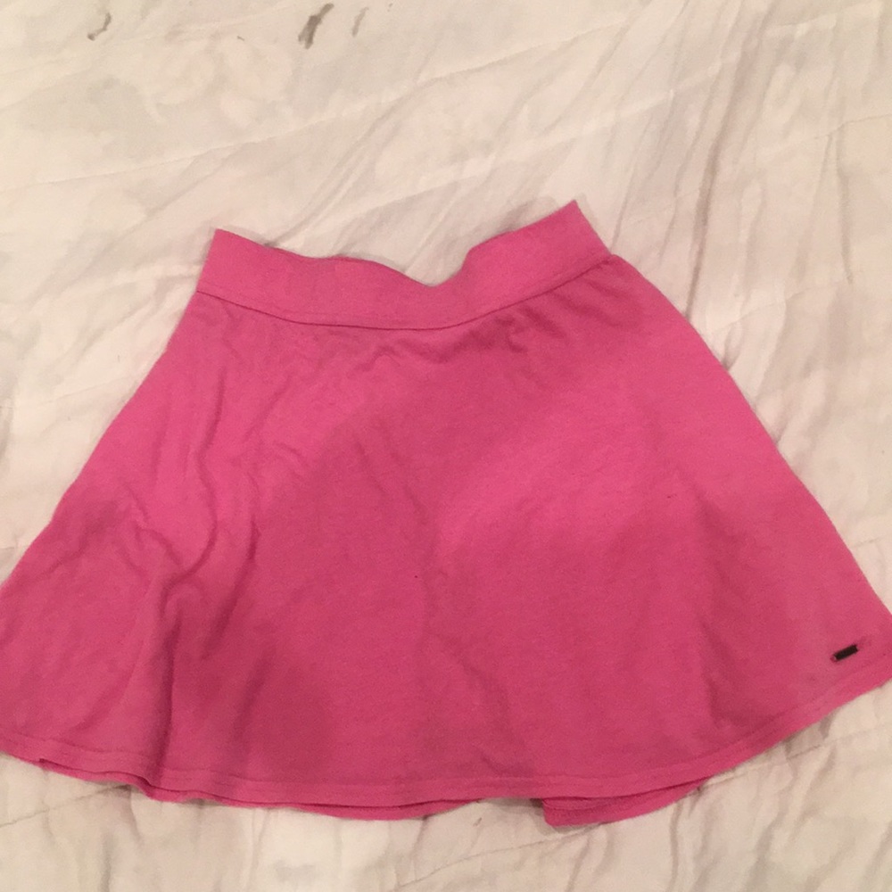 Pink skater skirt from hollister, size Small